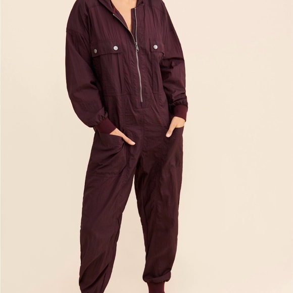 Free People Pants - Free People Movement Speak My Language Runsie Jumpsuit, Size M